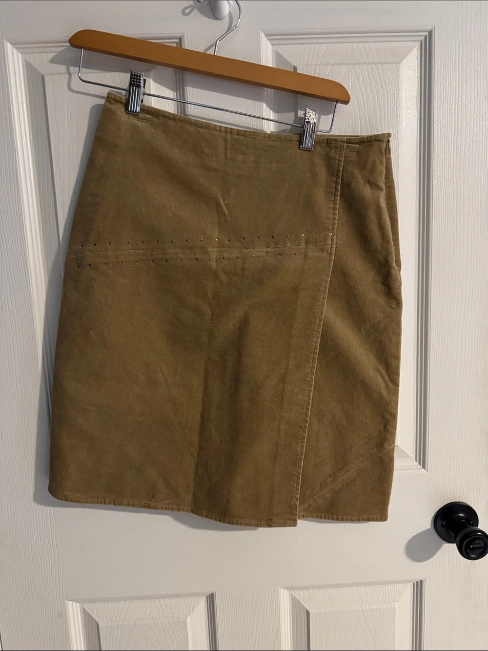 Esprit Classic Women's Suede Mini Skirt in Brown